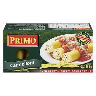 Primo Cannelloni Oven Ready 250 g, $1.20/100g