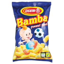 Osem Grignotines Bamba casher 25 g, 6,00 $/100g