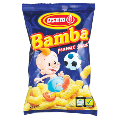 Osem Grignotines Bamba casher 25 g, 6,00 $/100g