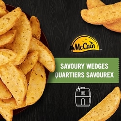 McCain Bistro Selects™ Savoury Wedges - 650 g | Fortinos McCain Bistro Selects™ Savoury Wedges - 650 g | Fortinos