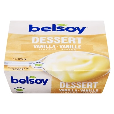 Belsoy Pouding à la vanille française sans gluten 500 g, 1,10 $/100g