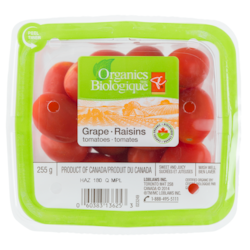 PC Biologique Tomates Raisins 255 g, 1,76 $/100g