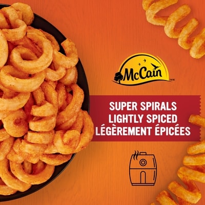 Frites spirales Super Spiralsᴹᴰ