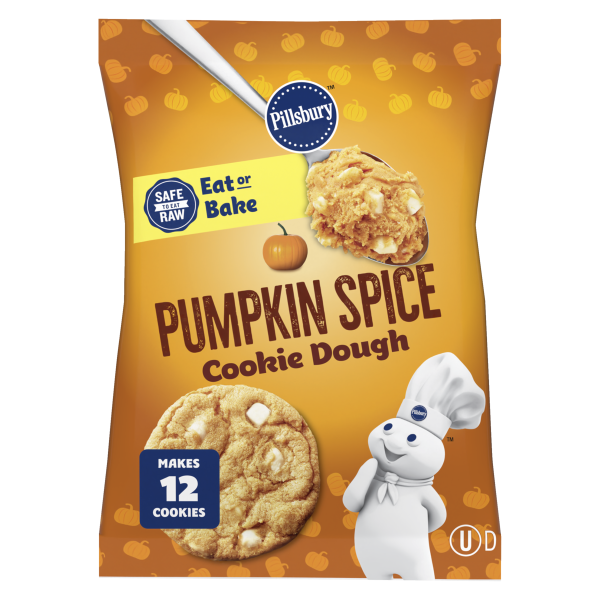 Pillsbury Ready To Bake, Pumpkin Spice 396 g, $1.39/100g