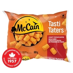 McCain Bouchées de pommes de terre Tasti Tatersᴹᴰ 800 g, 0,75 $/100g