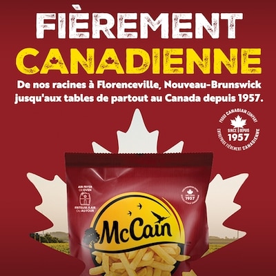 McCain Frites à coupe régulière Superfriesᴹᴰ 650 g, 0,46 $/100g