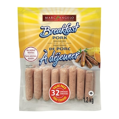 Marcangelo Pork Breakfast Sausages 1.2 kg, $1.17/100g