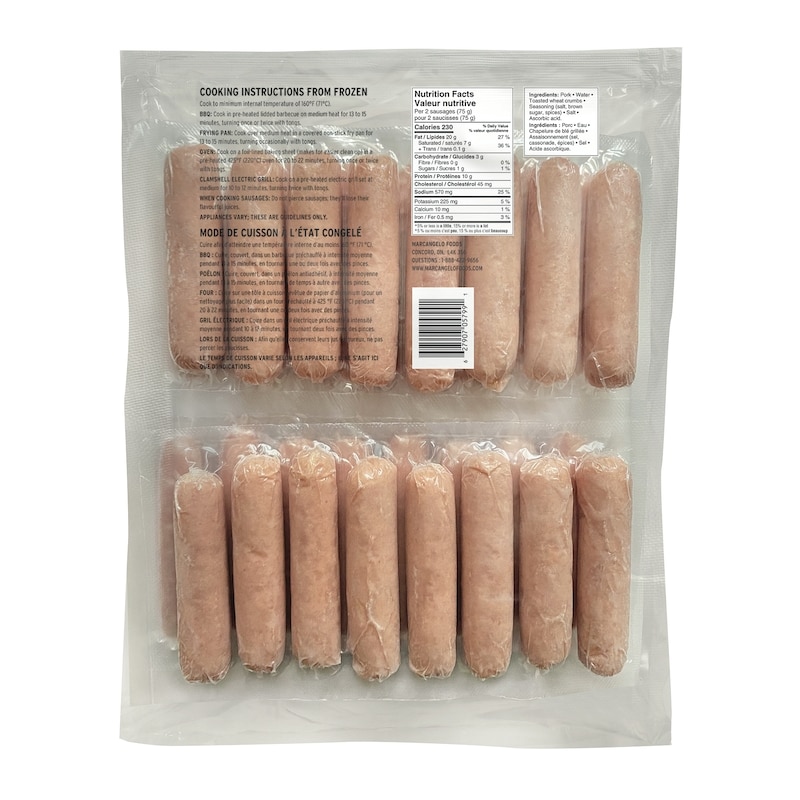Pork Breakfast Sausages