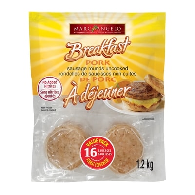Marcangelo Pork Breakfast Patties 1.2 kg, $1.08/100g