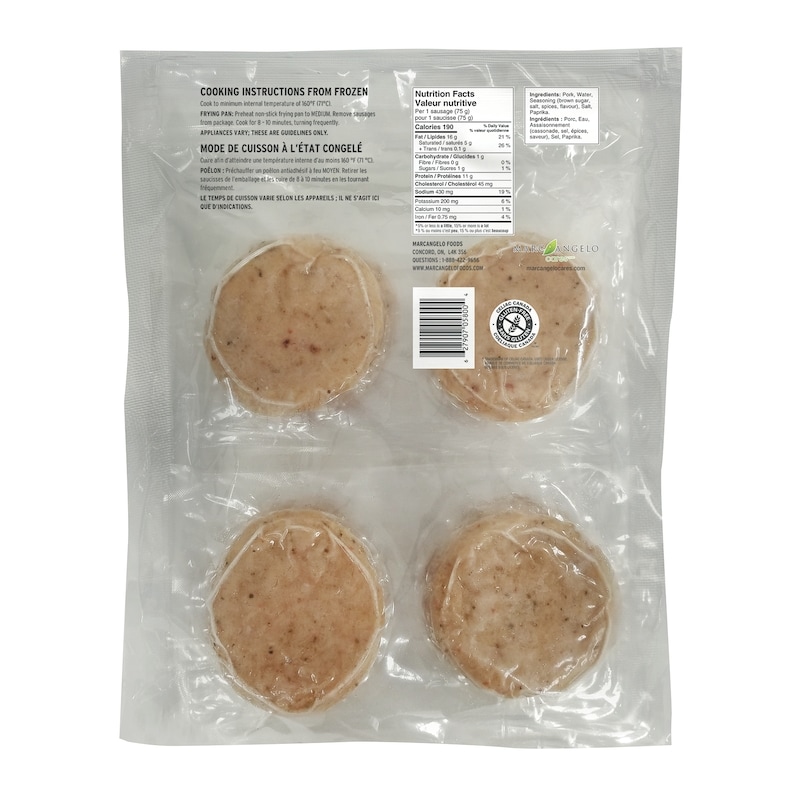 Pork Breakfast Patties