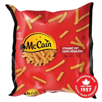 McCain Frites à coupe régulière 1.5 kg, 0,57 $/100g