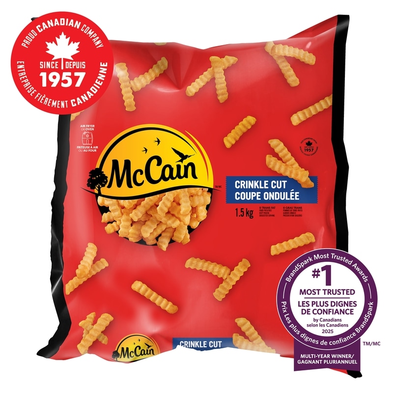 McCain Crinkle Cut French Fries - 1.5 kg | Atlantic Superstore