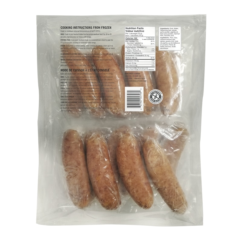 Hot Italian Sausages