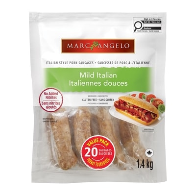 Marcangelo Italian Sausages, Sweet 1.4 kg, $0.92/100g