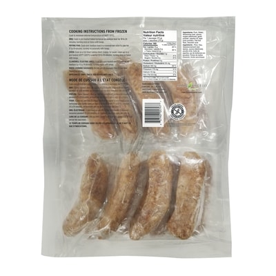 Saucisses italiennes, douces