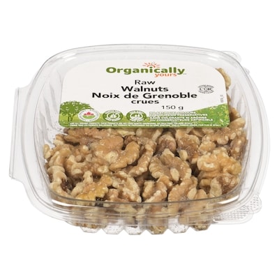 Organically Yours Walnut Halves 150 g, $7.33/100g