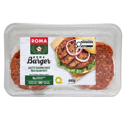Roma Mild Italian ROMAburger 440 g, $1.59/100g