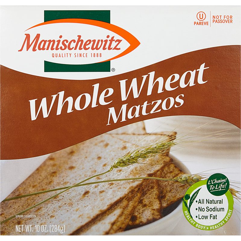 Kosher Whole Wheat Matzo