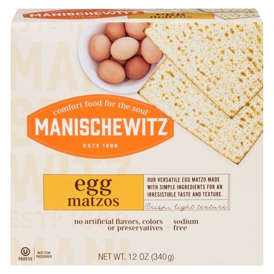 Manischewitz Egg Matzo, Daily 340 g, $2.50/100g