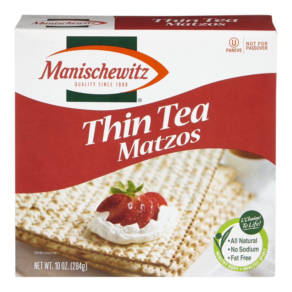 Manischewitz Matzo casher pour le thé, mince 284 g, 2,81 $/100g