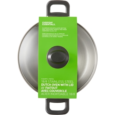 Everyday Essentials 5qt Saucepan with Lid 1 ea, $24.00/1ea