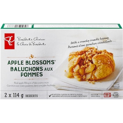 le Choix du Président Baluchons aux pommes 228 g, 1,97 $/100g