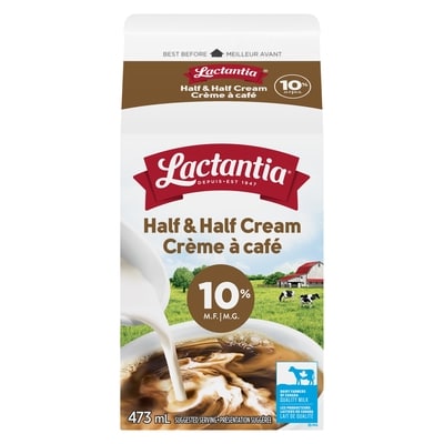 Lactantia Crème 10% 473 ml, 0,67 $/100ml