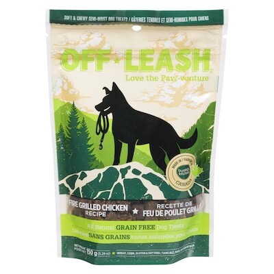 Off Leash Love the Paw-venture Fire Grilled Chicken 160 g, $4.37/100g