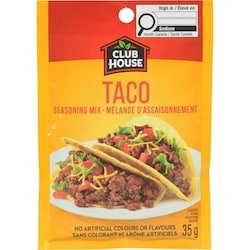 Club House Mélange d'assaisonnement taco 35 g, 6,54&nbsp;$/100g
