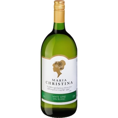 null Maria Christina White Wine (ID required at pick-up) 1500 ml, $1.22/100ml