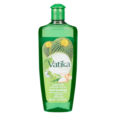 Dabur Vatika Huile capillaire enrichie de cactus 300 ml, 3,33 $/100ml