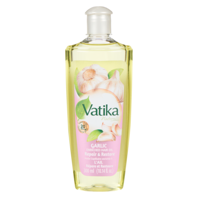 Dabur Huile capillaire enrichie à l’ail Vatika 300 ml, 3,33 $/100ml