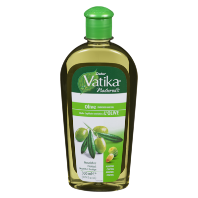 Dabur Vatika Olive Enriched Hair Oil 300 ml, $3.00/100ml