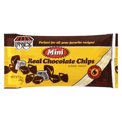 Paskesz Mini Real Chocolate Chips 284 g, $2.46/100g