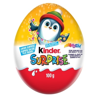 SURPRISE Milk Chocolate Egg with Toy, Classic Edition, Christmas Gift with Surprise