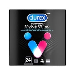 Durex Condoms nervurés Performax Mutual Climax 24 ea, 0,90 $/1ch