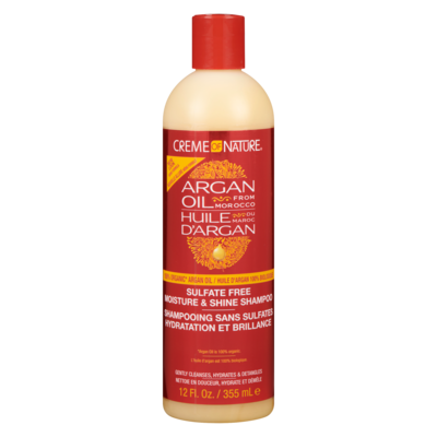 Argeta Shampoing hydratation et brillance à l’huile d’argan Creme Of Nature 354 ml, 0,04 $/1ch
