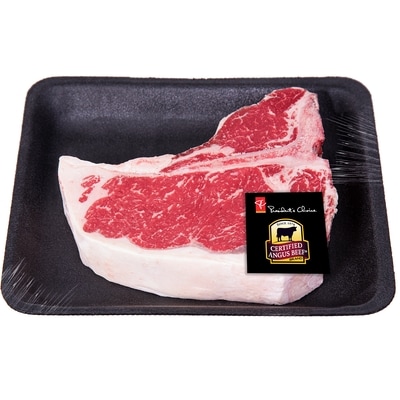President's Choice Certified Angus Beef, T-Bone Steak $55.12/1kg $25.01/1lb