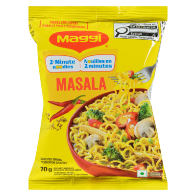 Maggi Noodles, Masala 70 g, $0.56/100g