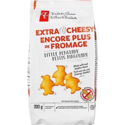 President's Choice Extra Cheesy Little Penguins 200 g, $1.63/100g
