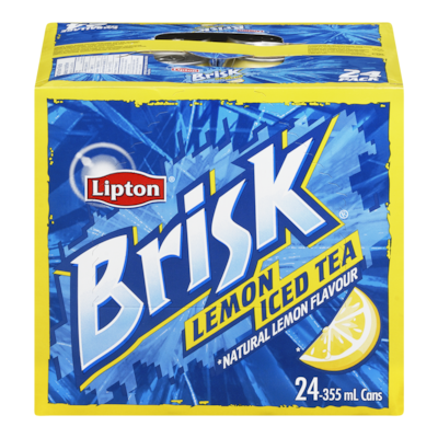 Lipton Brisk Lemon Iced Tea Cube (Case) 24x355.0 ml, $0.16/100ml