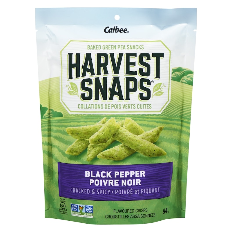 Snapea Crisps, Black Pepper