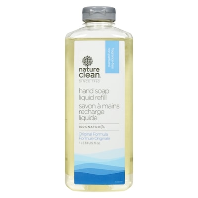 Nature Clean Liquid Soap Refill Fragrance Free 1 l, $1.00/100ml