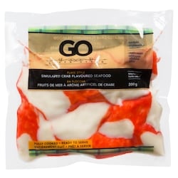 Green Ocean Fruits de mer en flocons à saveur de crabe 200 g, 0,50 $/100g