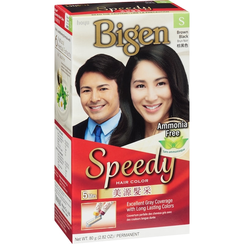 Hair Colour, Brown Black