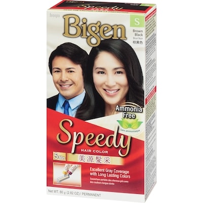 Colorant capillaire brun noir