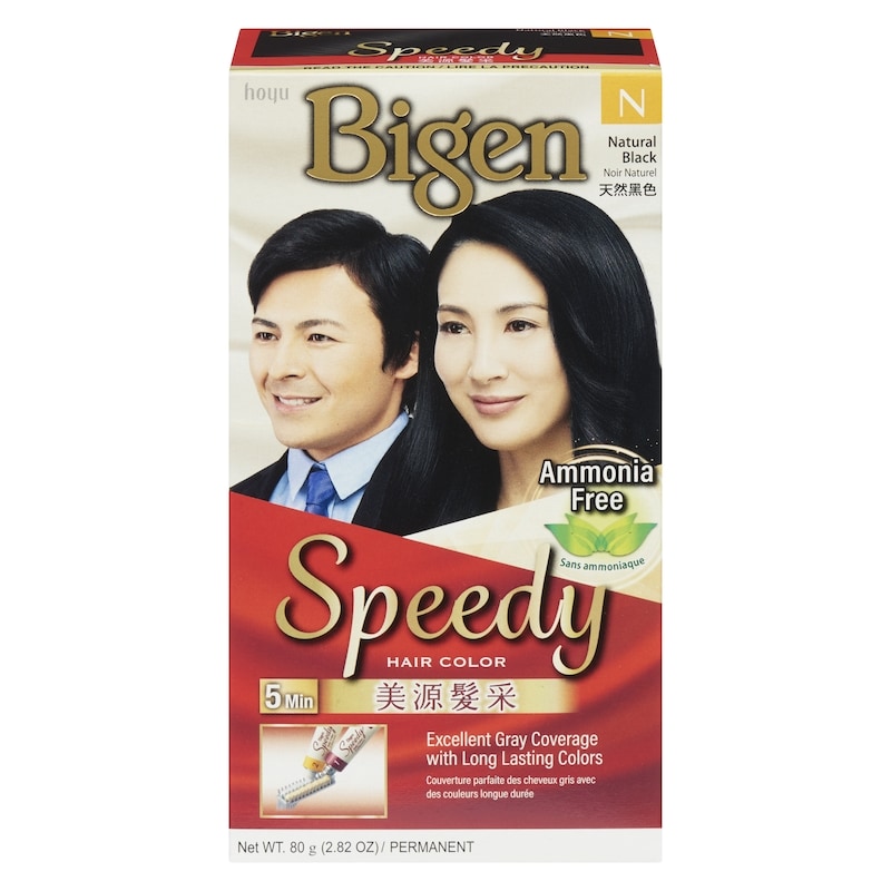 Hair Colour, Natural Black