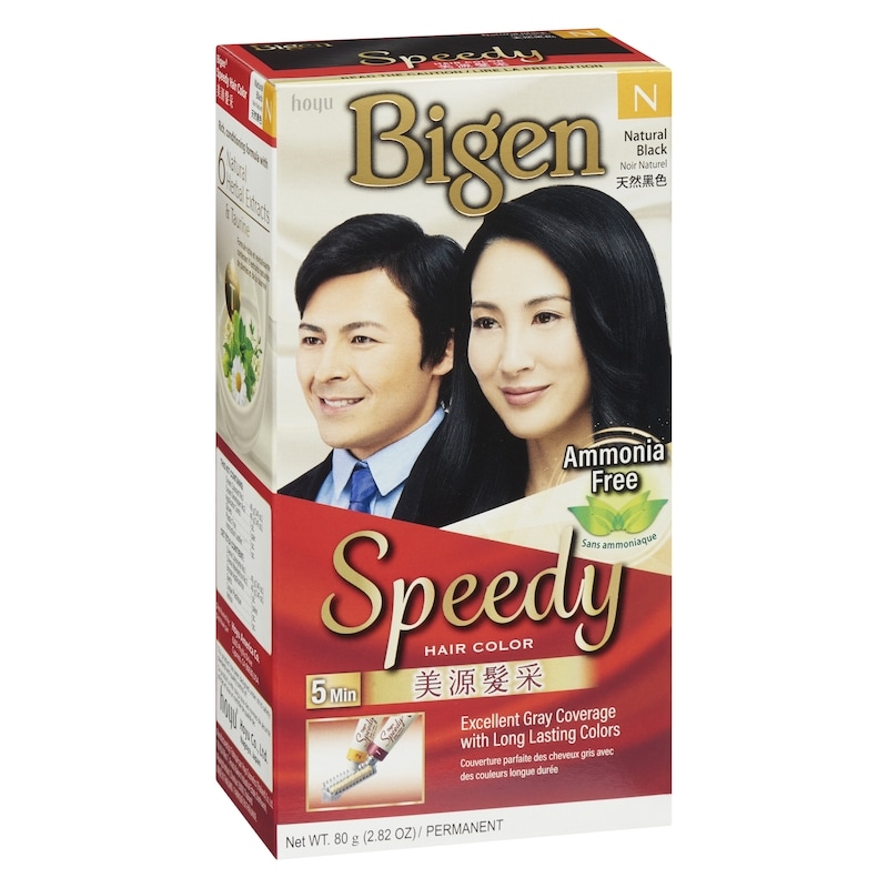 Hair Colour, Natural Black