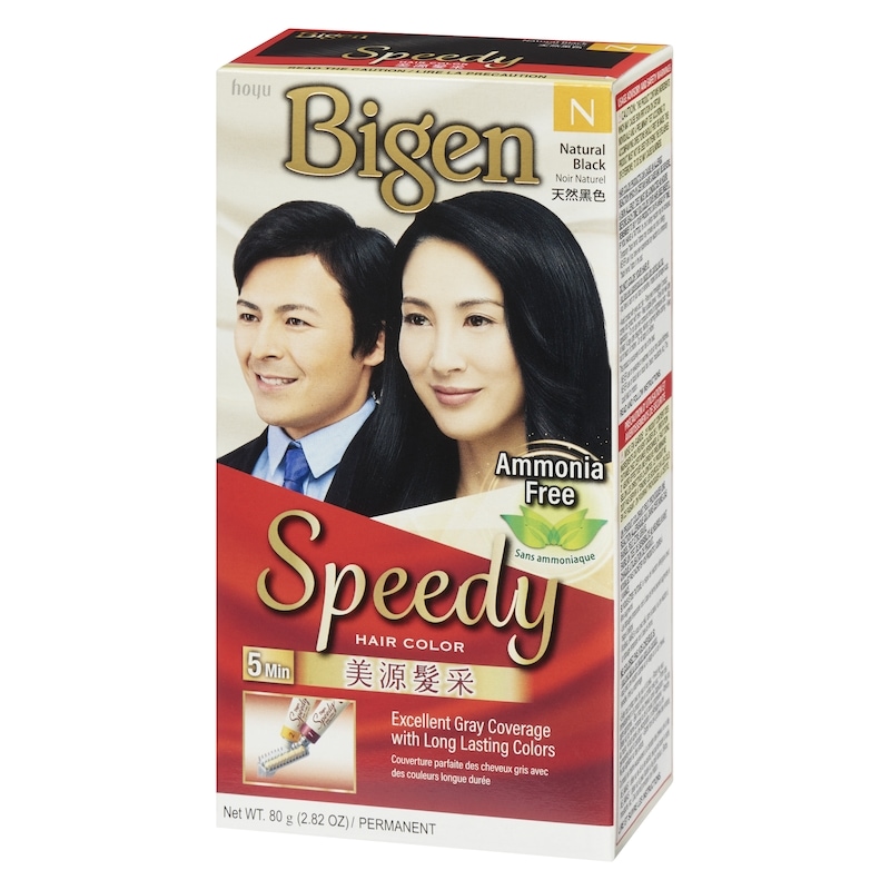 Hair Colour, Natural Black