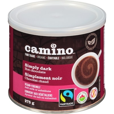 Camino Mélange à chocolat chaud noir classique biologique 275 g, 3,81 $/100g